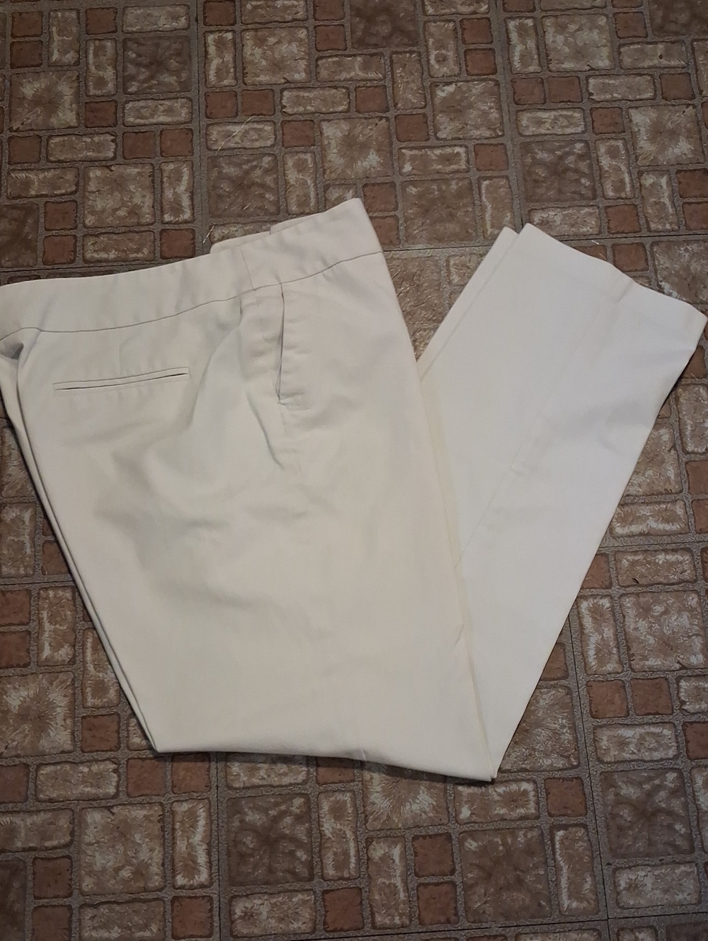 Rafaella Off-White Dress Trousers Size 14